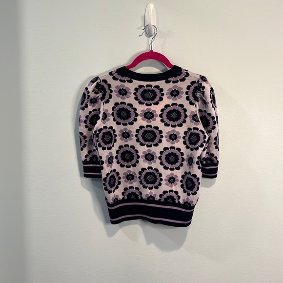 Kate Spade New York Geo Floral Crop Sweater S - Picture 5 of 5